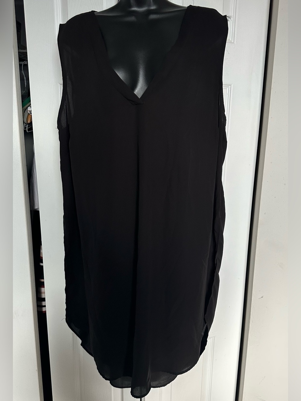 Ashley Stewart - *Plus Size* Black asymmetrical dress  - Size 18/20